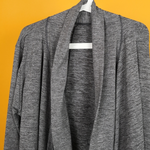 Nike Women Cardigans Training L gray stretch - Picture 3 of 7